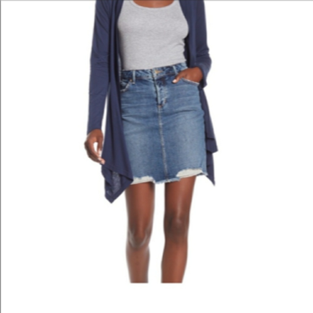 Denim Skirt - Picture 1 of 4